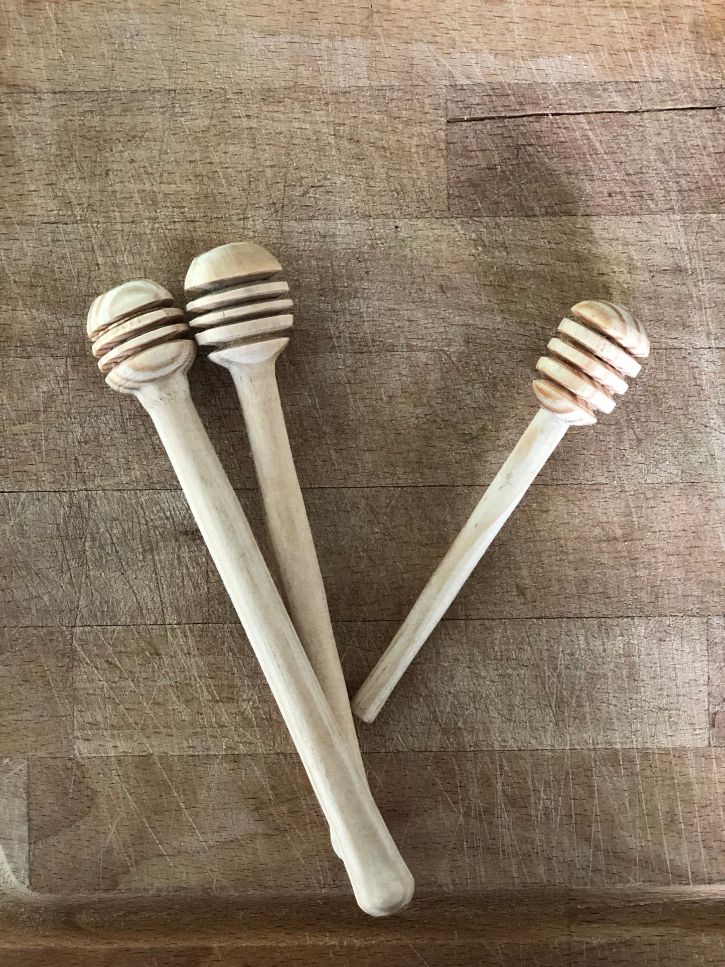 Wooden Honey Dipper